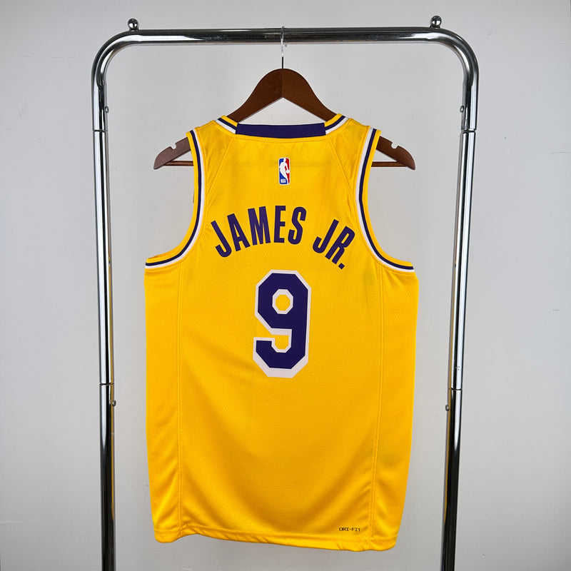 Regata Los Angeles Lakers Icon Edition Bronny James Amarela