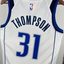 Regata Dallas Mavericks 24/25 Association Edition Klay Thompson Branca