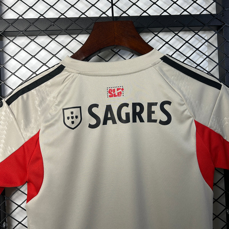 Kit Infantil Benfica Away 2025/2026