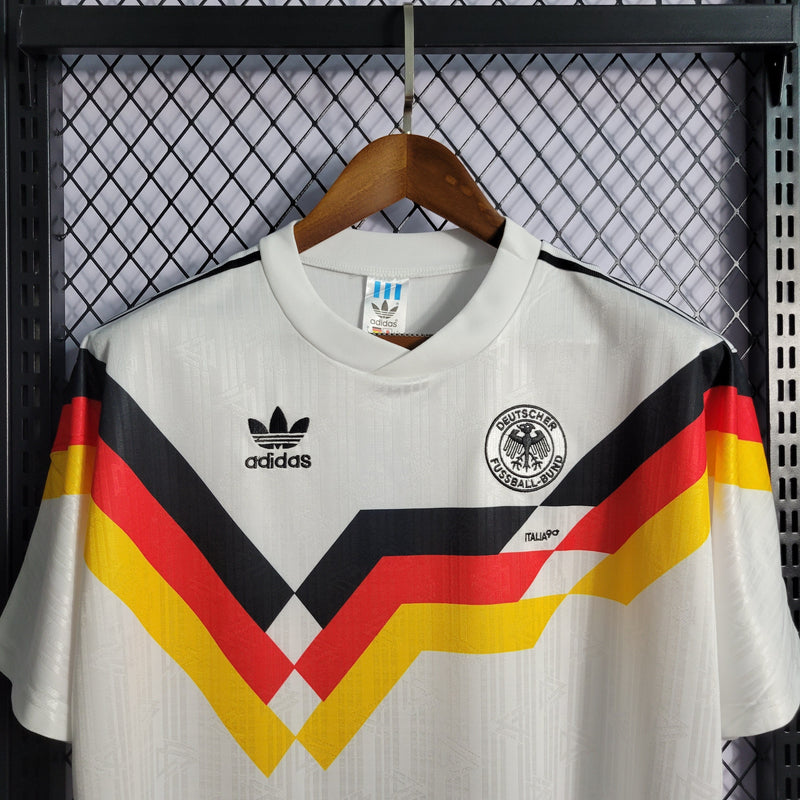 Camisola Alemanha Home 1990 - Retrô