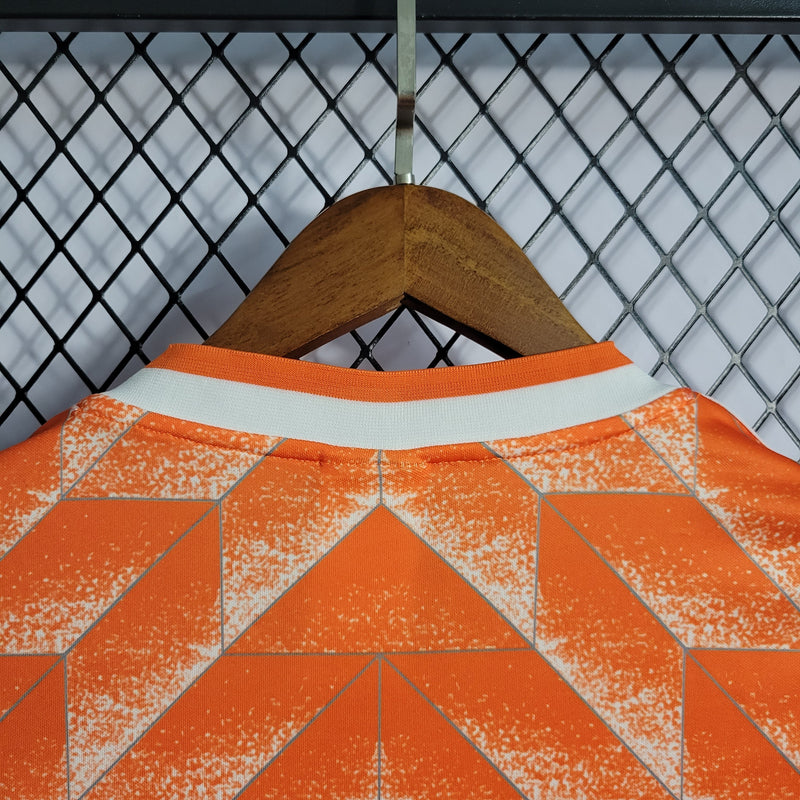 Camisola Holanda Home 1988 - Retrô