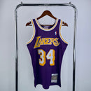 Regata NBA Los Angeles Lakers Retrô Mitchell & Ness 1996/1997 Shaquille O'Neal