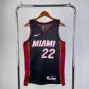 Regata Miami Heat 23/24 Icon Edition Jimmy Butler Preta