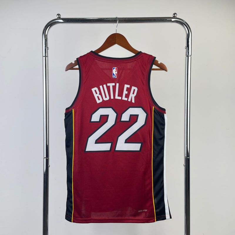Regata Miami Heat 23/24 Statement Edition Jimmy Butler Vermelha