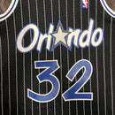 Regata NBA Orlando Magic Retrô Mitchell & Ness 1994/1995 Shaquille O'Neal Preta