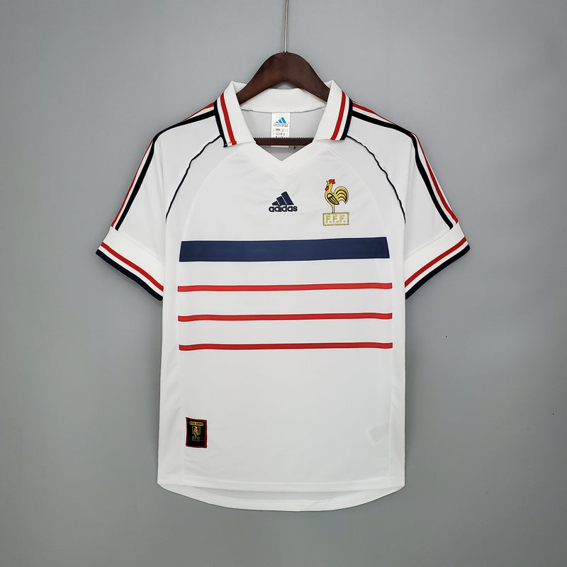 Camisola França Away 1998 - Retrô