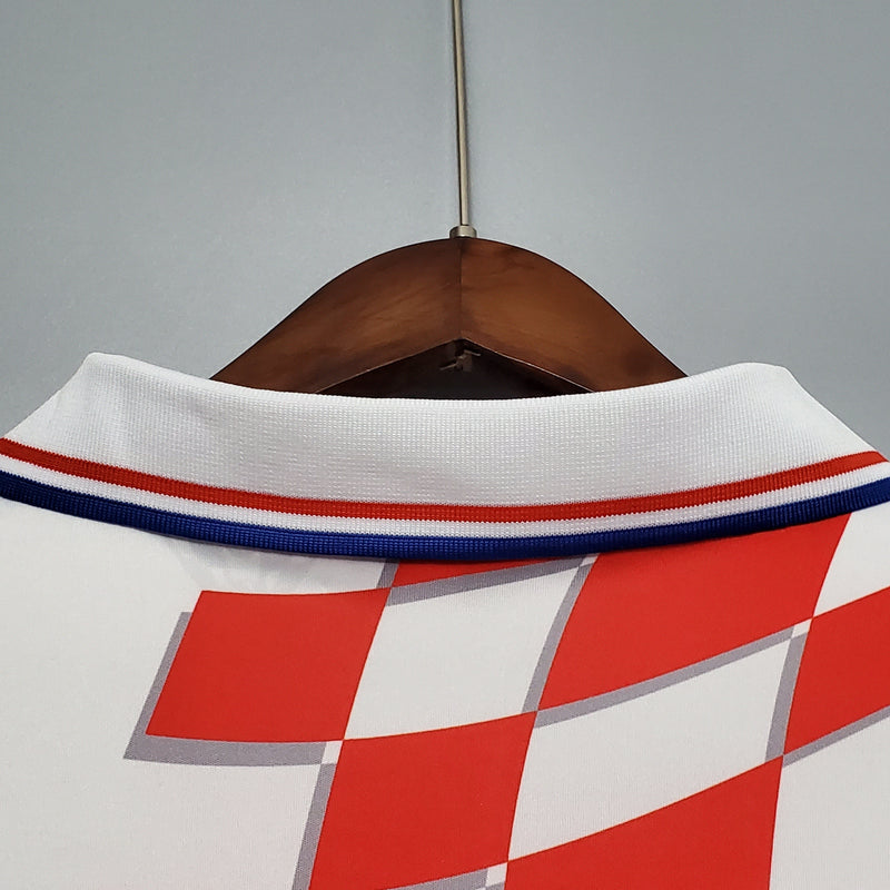 Camisola Croácia 1998 Home - Retrô