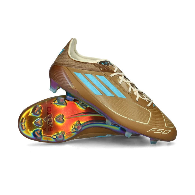 CHUTEIRA ADIDAS F50 ELITE FG MESSI X BAD BUNNY + MEIA DE BRINDE 🎁