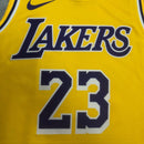 Regata Los Angeles Lakers Icon Edition Lebron James Amarela