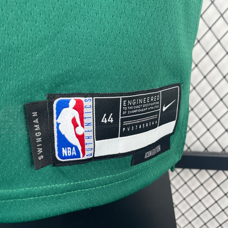 Regata Boston Celtics 23/24 Icon Edition Kristaps Porzingis Verde