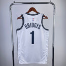 Brooklyn Nets 23/24 Association Edition Mikal Bridges Tank Top