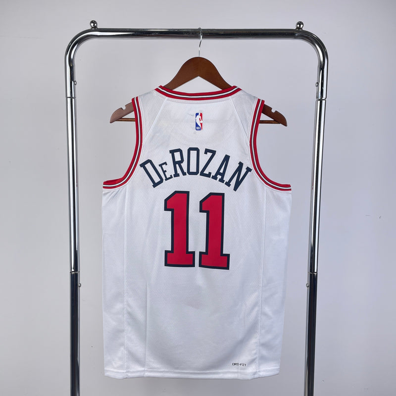 Regata Chicago Bulls 23/24 Association Edition DeMar DeRozan Branca