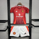 Kit Infantil Manchester United Home 2024/2025
