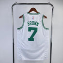 Regata Boston Celtics 23/24 Association Edition Jaylen Brown Branca