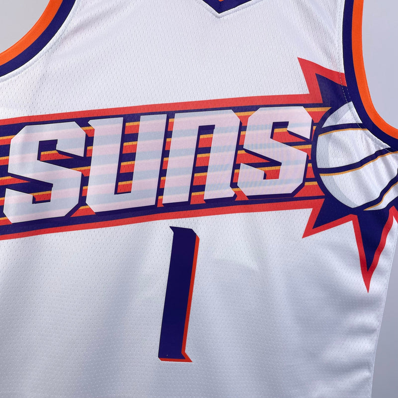 Regata Phoenix Suns 23/24 Association Edition Devin Booker Branca