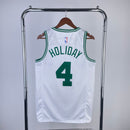 Regata Boston Celtics 23/24 Association Edition Jrue Holiday Branca