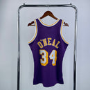 Regata NBA Los Angeles Lakers Retrô Mitchell & Ness 1996/1997 Shaquille O'Neal