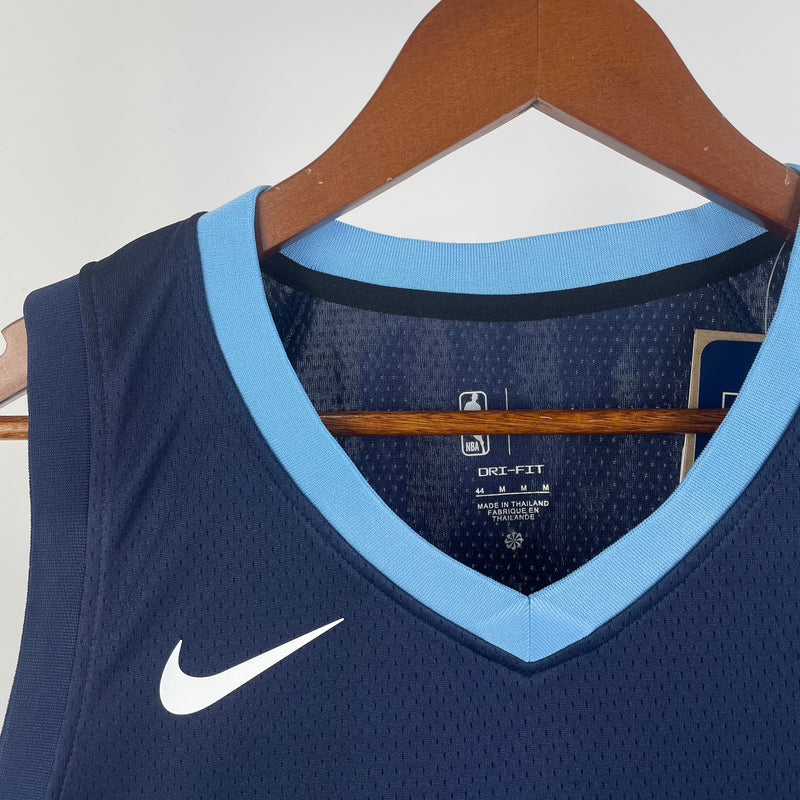 Regata Memphis Grizzlies 23/24 Icon Edition Ja Morant Azul