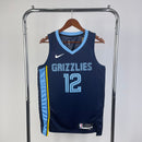 Regata Memphis Grizzlies 23/24 Icon Edition Ja Morant Azul