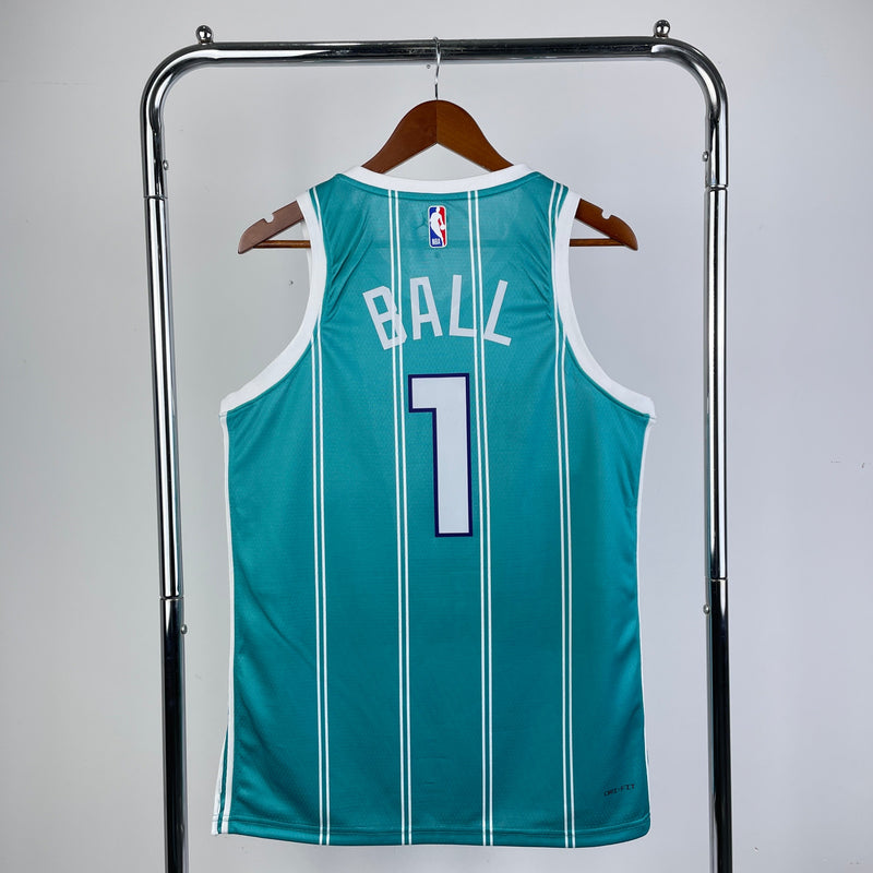 Regata Charlotte Hornets Icon Edition LaMelo Ball Azul