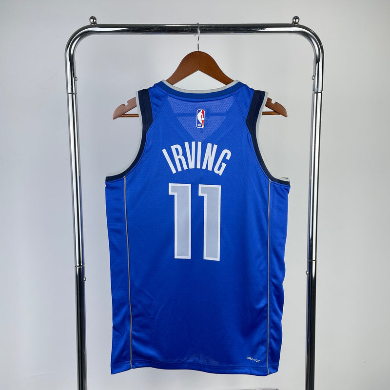 Regata Dallas Mavericks 23/24 Icon Edition Kyrie Irving Azul