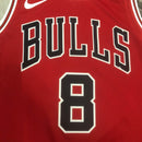 Regata Chicago Bulls 23/24 Icon Edition Zach LaVine Vermelha