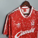 Maillot Liverpool Domicile 89/91 - Rétro