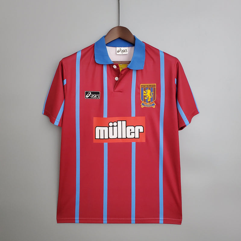 Camisola Aston Villa Home 93/95 - Retrô