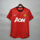 Camisola Manchester United Home 12/13 - Retrô