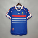Camisola França Home 1998 - Retrô