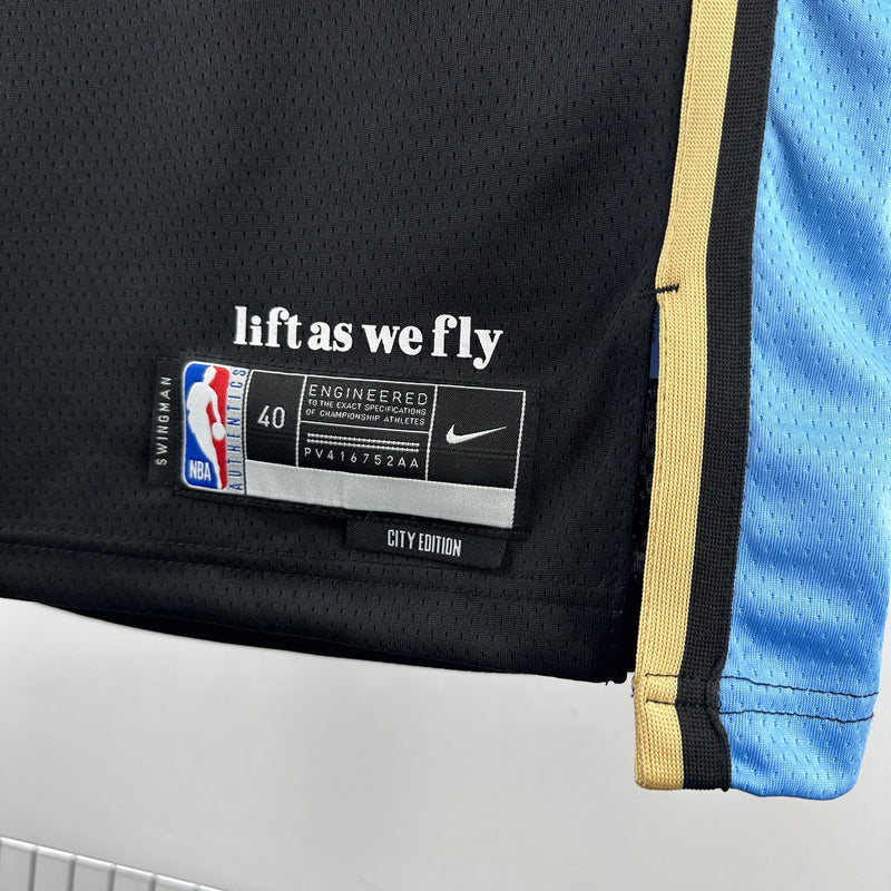 Regata Atlanta Hawks 23/24 City Edition Dejounte Murray Preta
