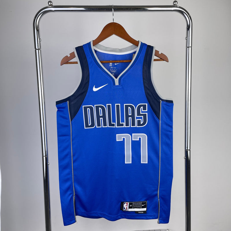 Regata Dallas Mavericks 23/24 Icon Edition Luka Doncic Azul