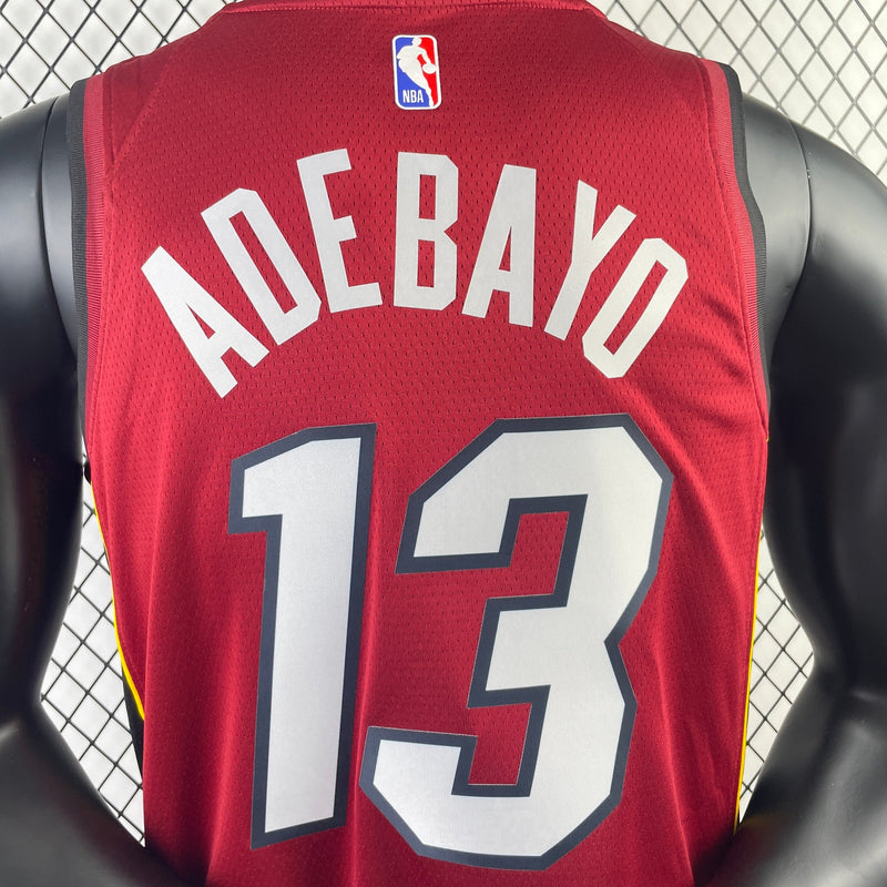 Regata Miami Heat 23/24 Statement Edition Bam Adebayo